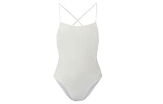 LOUIS VUITTON SS23 One piece Swimsuit White