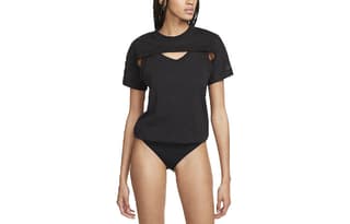 Nike SPORTSWEAR TECH PACK Bodysuits Black Crew Neck