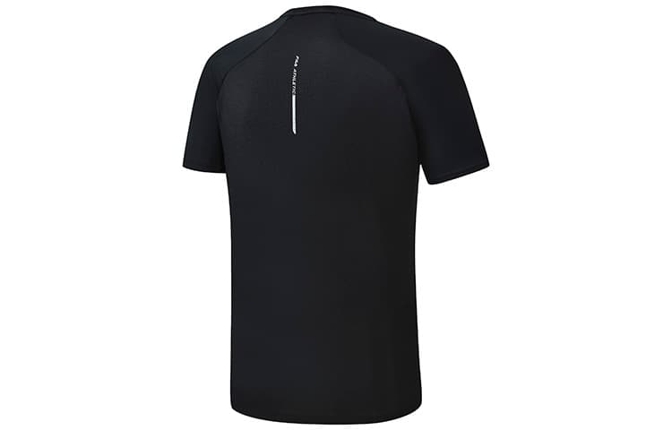 FILA Athletics Raglan Sleeve T Shirt Pitch Black