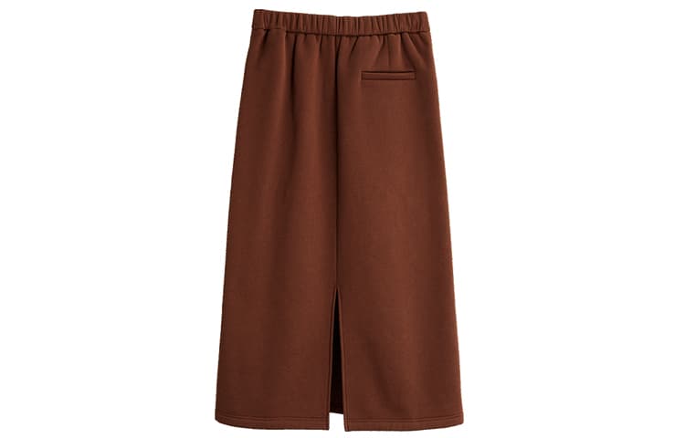ELLE Long Skirt Brown