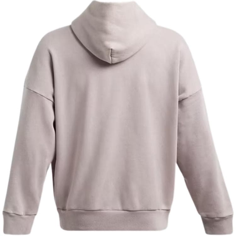 Under Armour Icon UA Icon Heavyweight Fleece Wash Oversized Hoodie Sweatshirt Gray