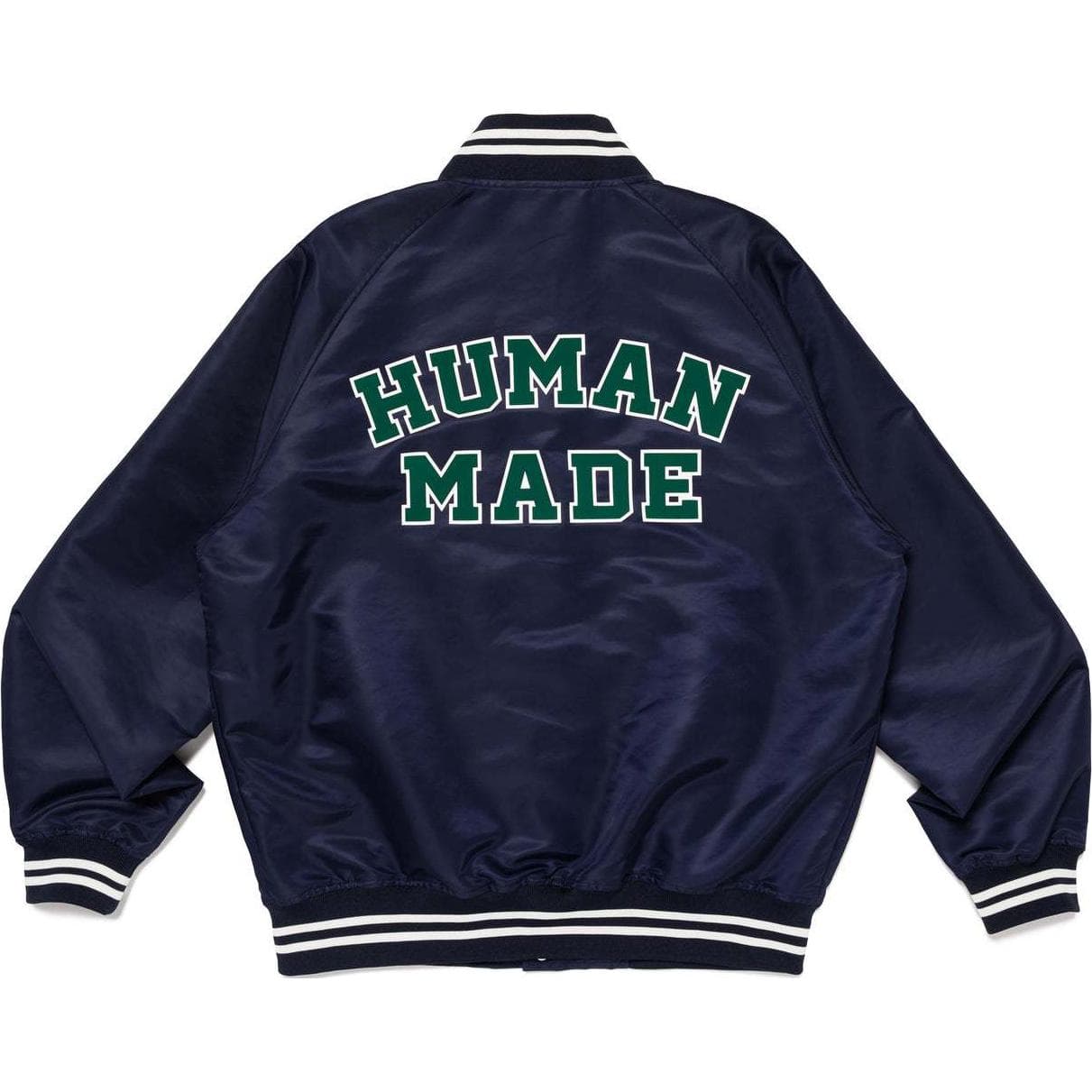 Human Made varsity Hlogo bomber jacket