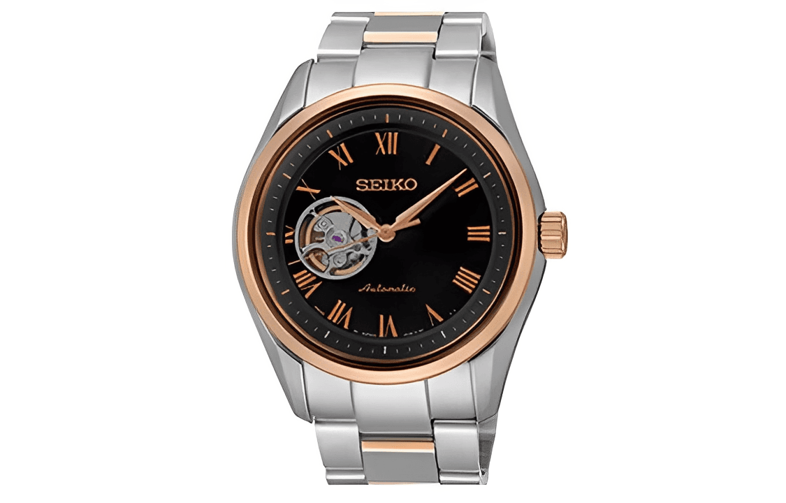 SEIKO Presage Watch Black Dial