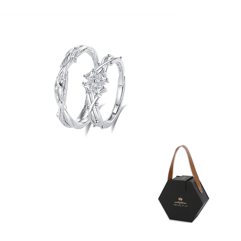 Tie the knot for a couple ring