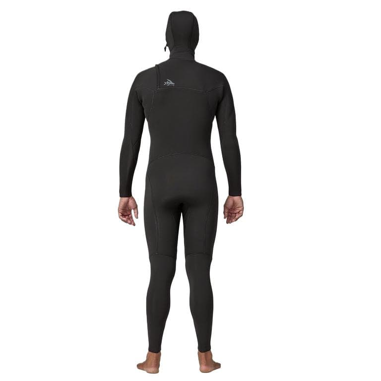 Patagonia Yulex Regulator Front Zip Hooded Full Suit Diving Wetsuit Black