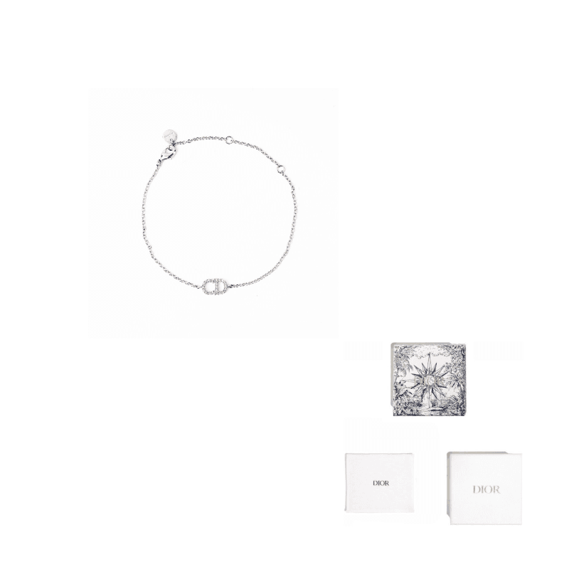 DIOR Metal Crystal Bracelets
