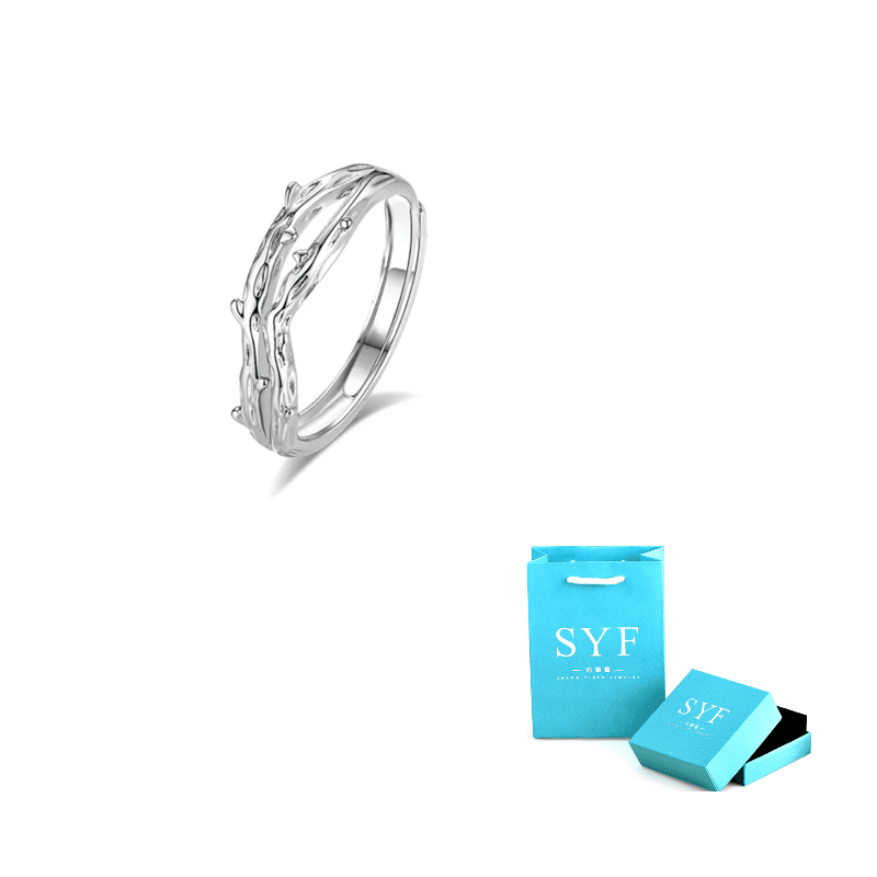 Thorn Rose Ring Men's Style