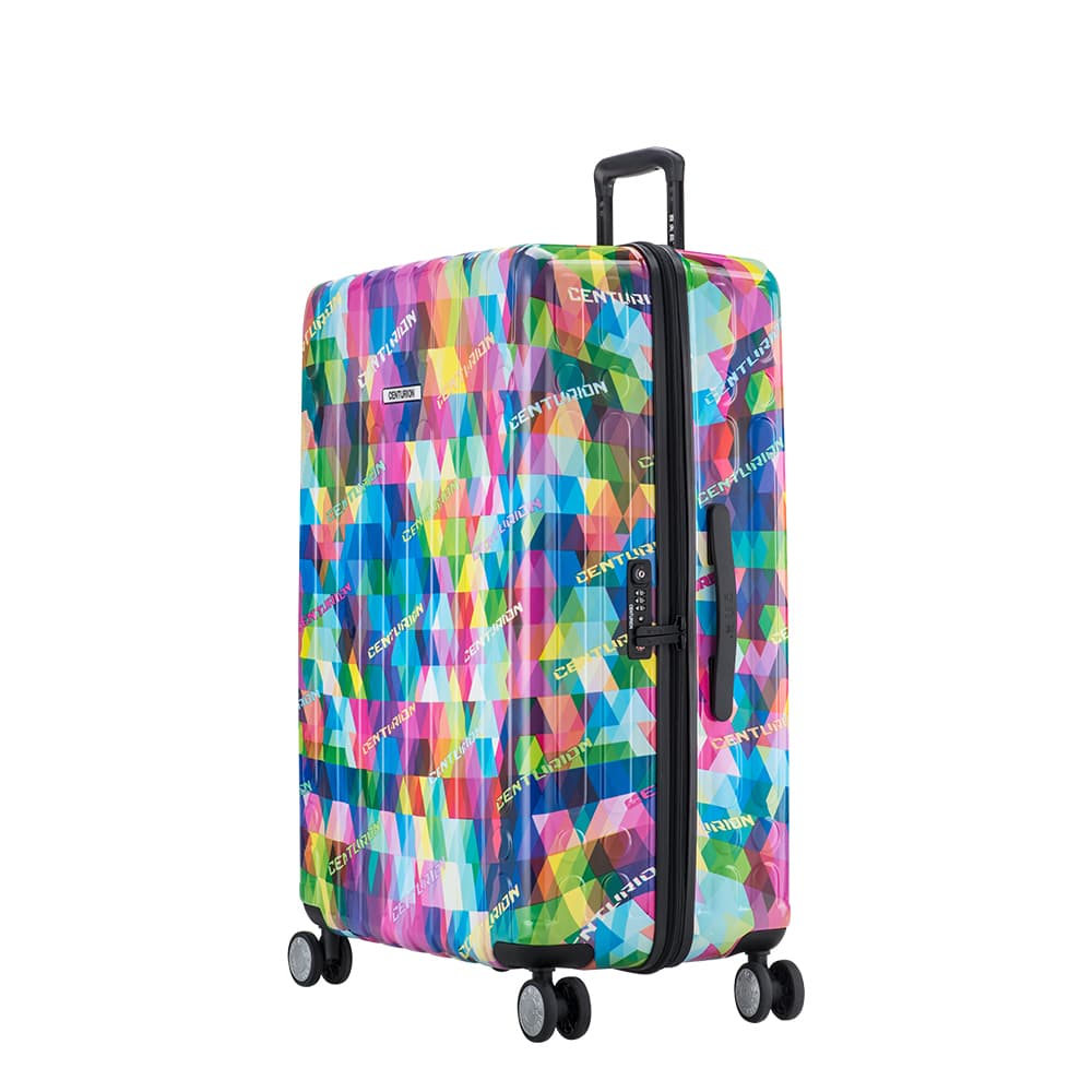 CENTURION ABS+PC Suitcase Luggage 28 Inch Multicolor