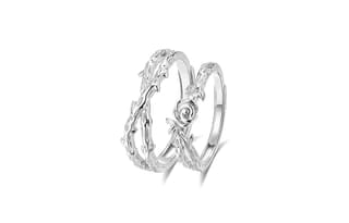 Muyan Alloy Rose Vine Branch Ring
