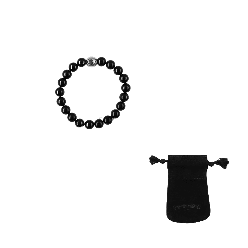 Chrome Hearts Obsidian Bracelets Black Black