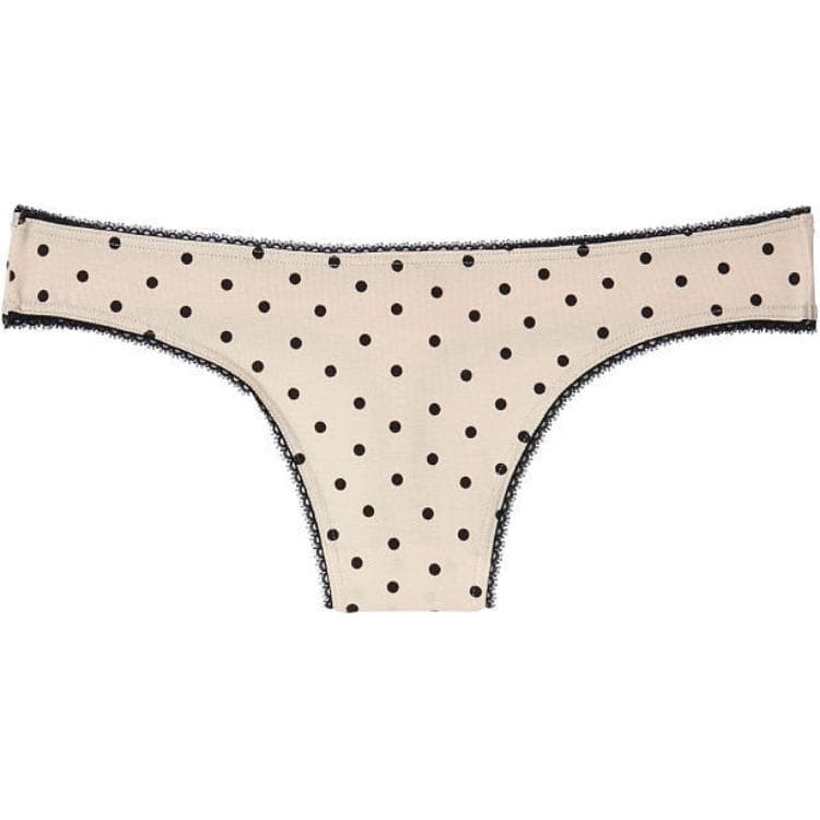 Victoria's Secret Underpants 1 Pack Polka Dot 1 Pack (Polka Dot)