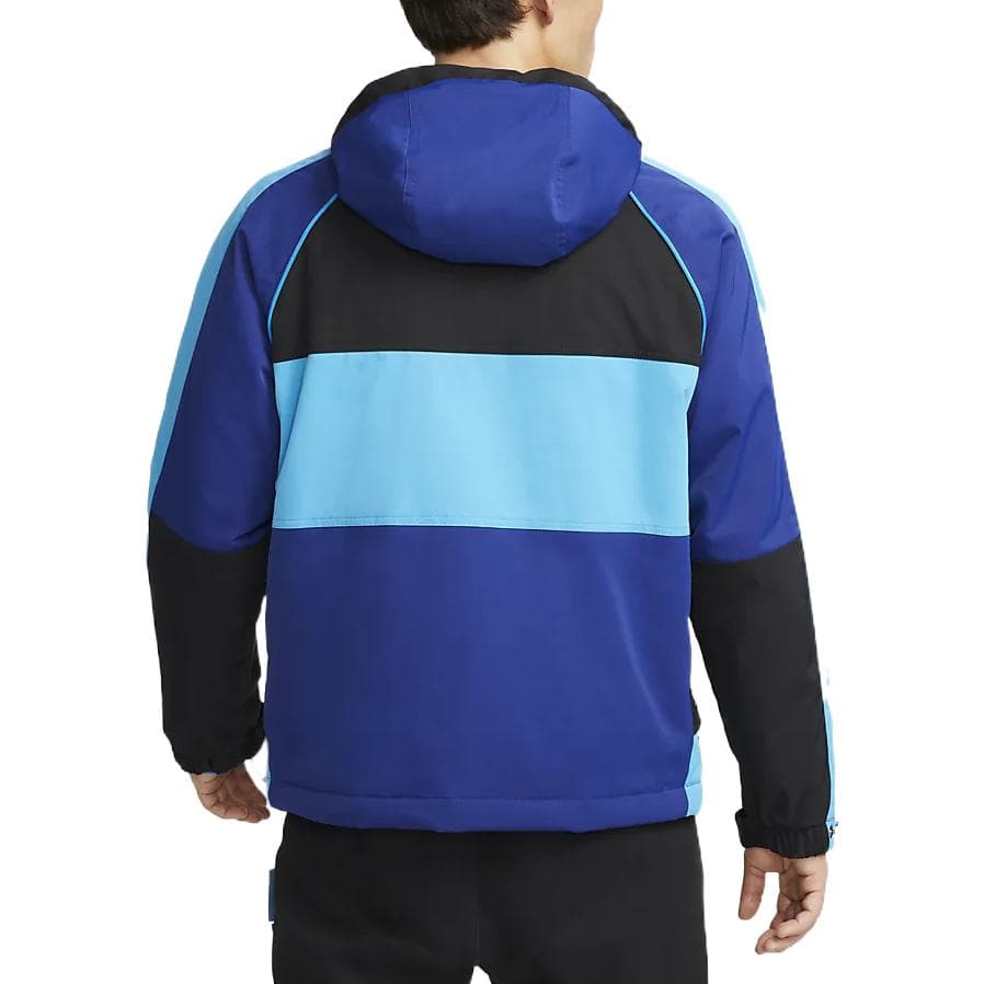 Nike Jackets Blue Hooded (Nondetachable) Moderate Straight Fit