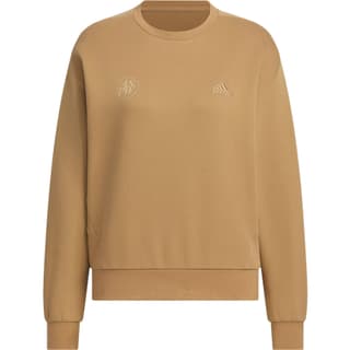 Adidas Lounge CREW SWEATSHIRT Desert Brown