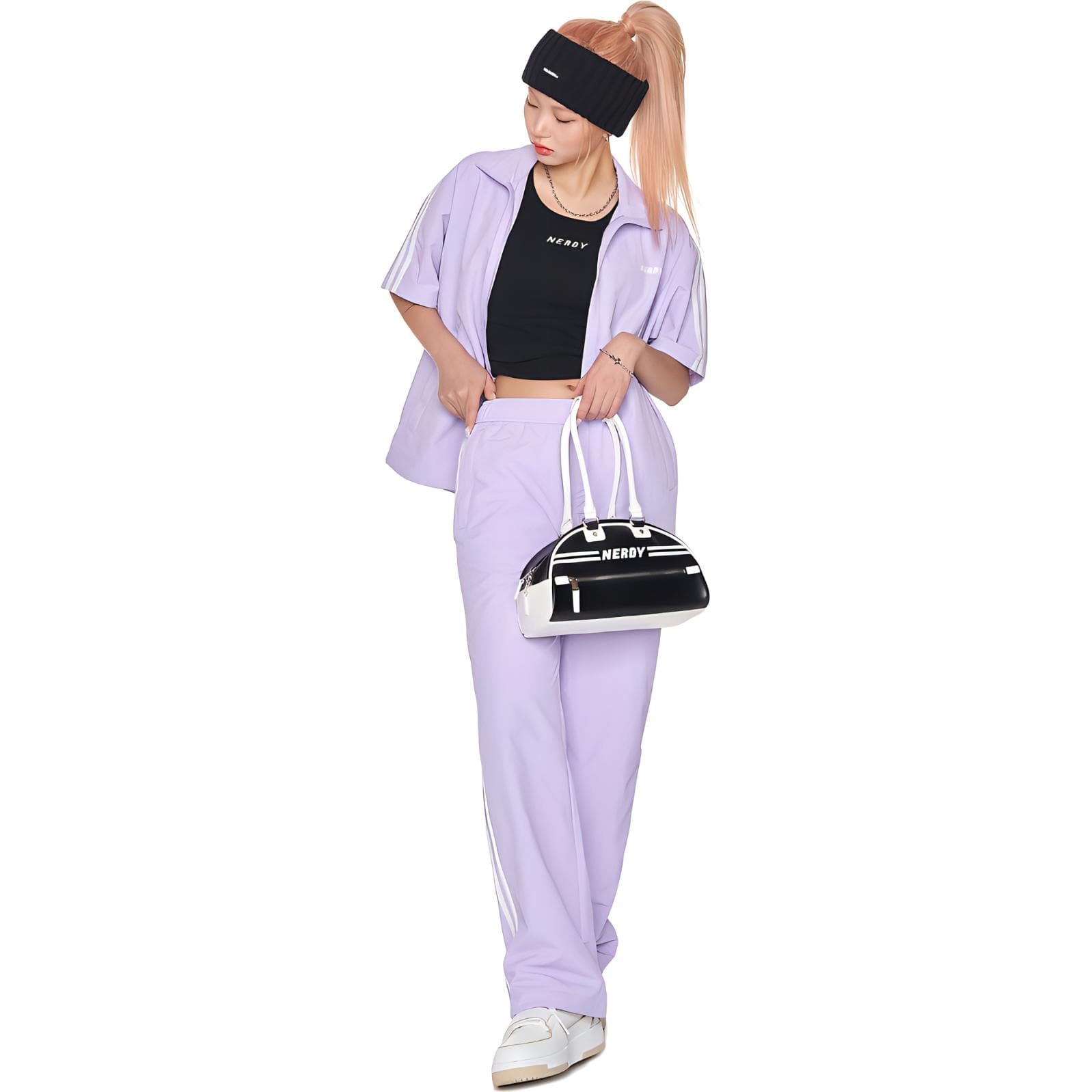 Nerdy Sportswear Purple Moderate
