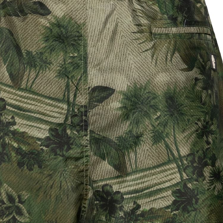 Roberto Cavalli Tiger Toothdetailed camouflageprint swim