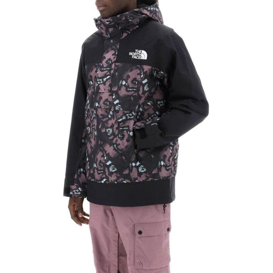 THE NORTH FACE Jackets Brown Purple Snakeskin Print Hooded Moderate Other