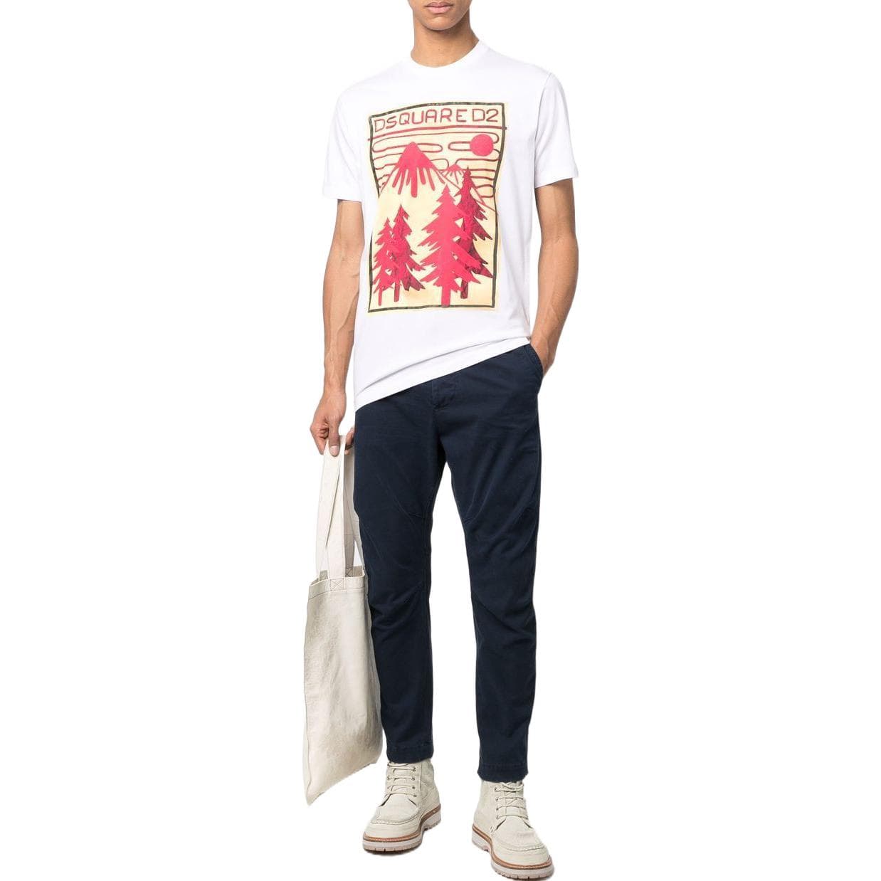 Dsquared 2 graphic-print short-sleeve T-shirt