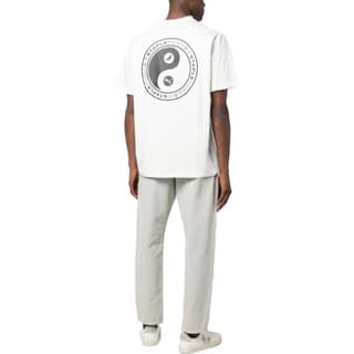 PUMA T Shirts White Crew Neck Moderate Straight Fit