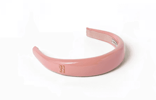 MIU MIU Metal Headbands Pink