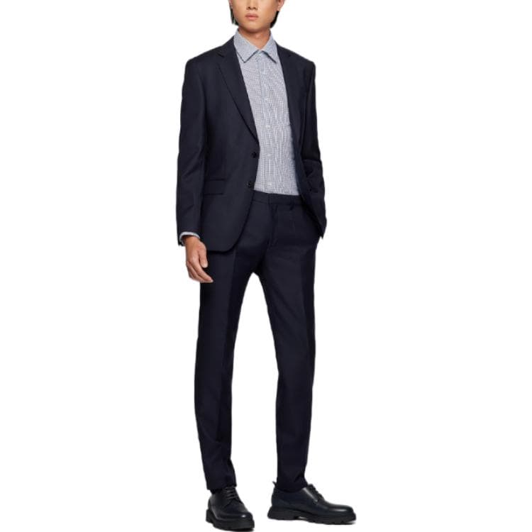 HUGO BOSS Shirts White Lapel Moderate Other