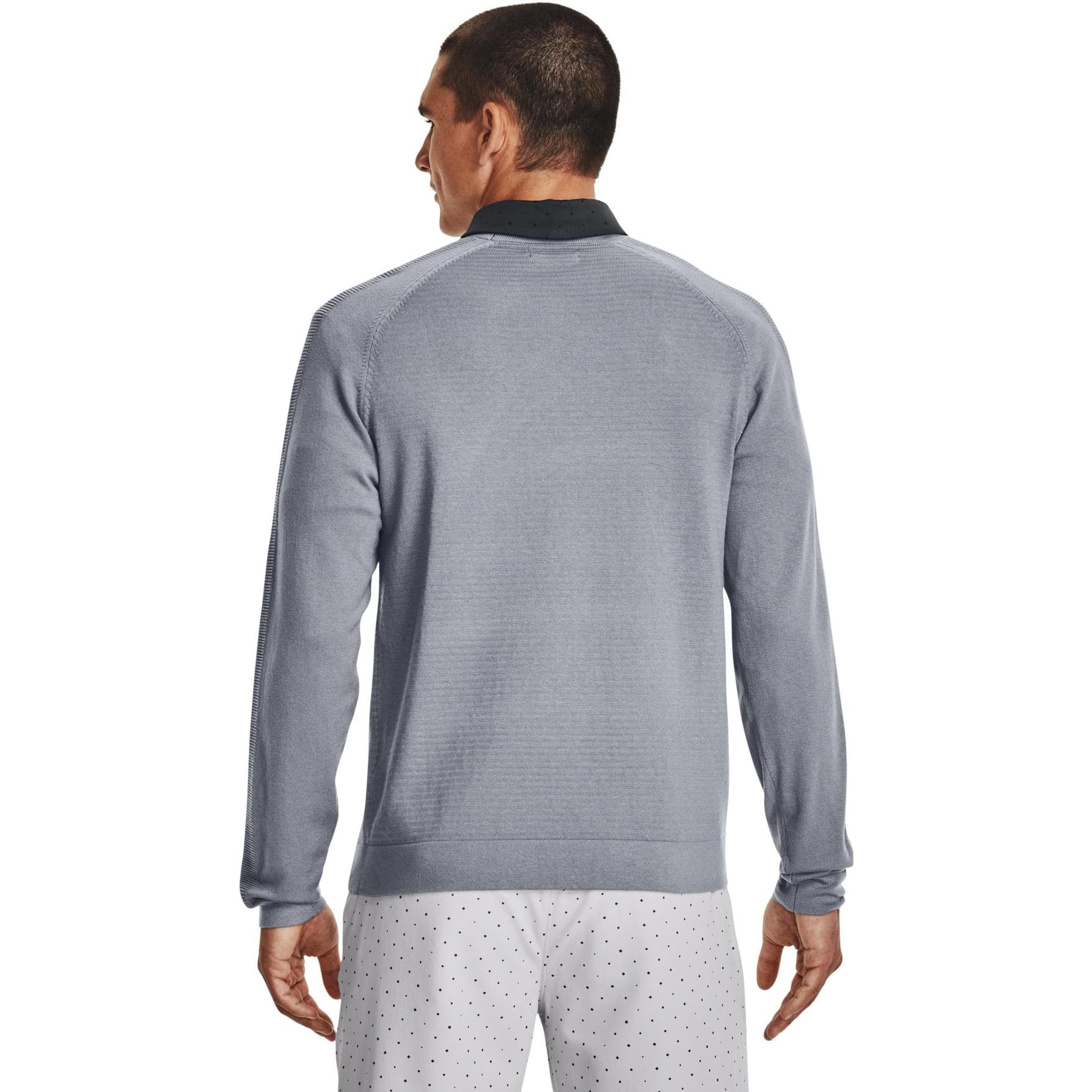 Under Armour Sweaters Gray Crew Neck Moderate Straight Fit