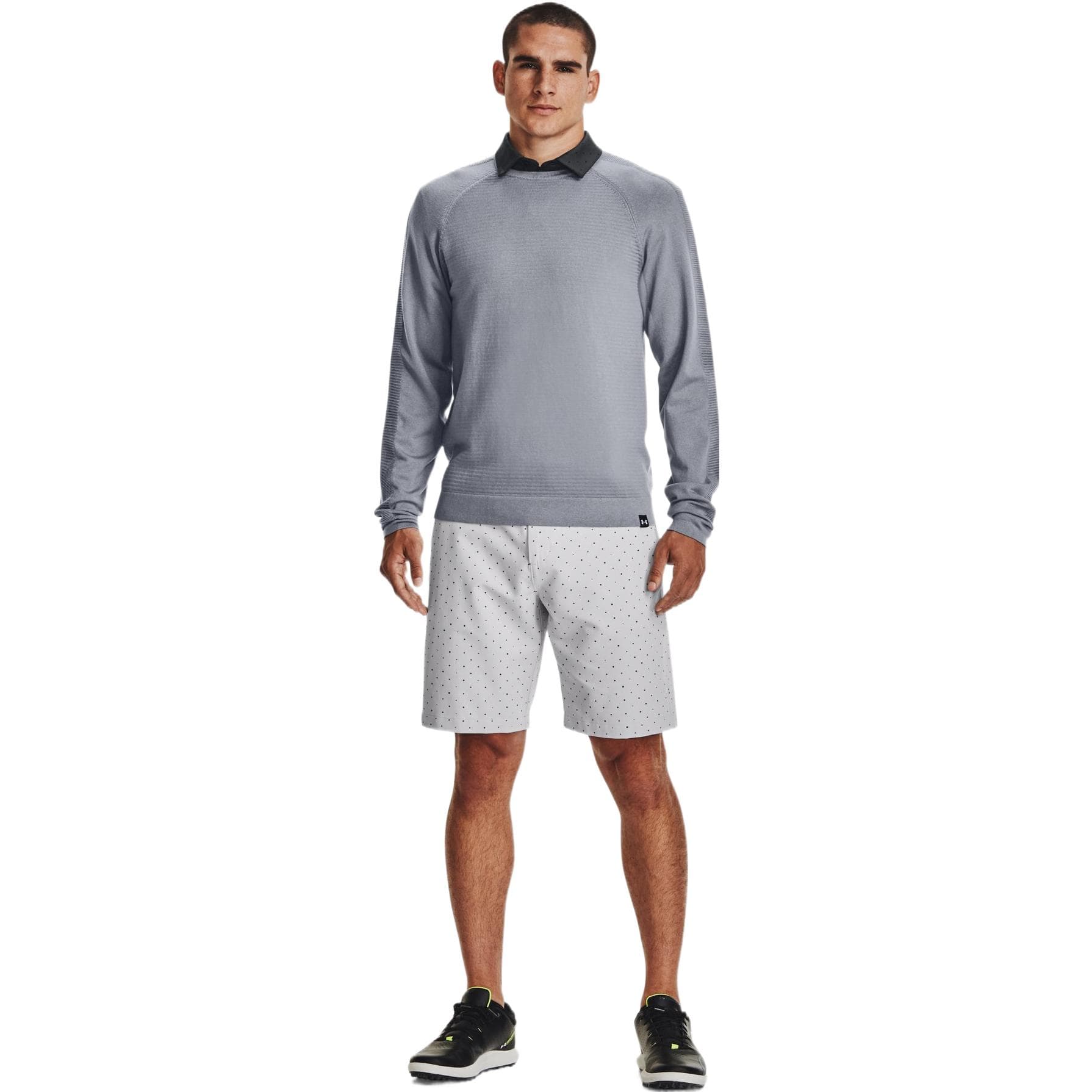 Under Armour Sweaters Gray Crew Neck Moderate Straight Fit