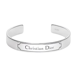 DIOR Sterling Silver Bangles Silver