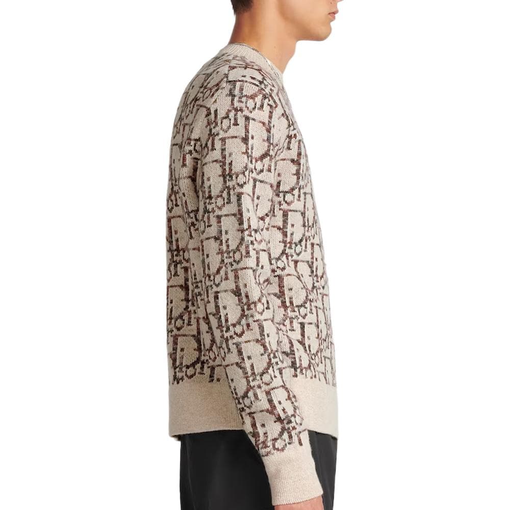 DIOR Monogrammed Intarsia Sweater