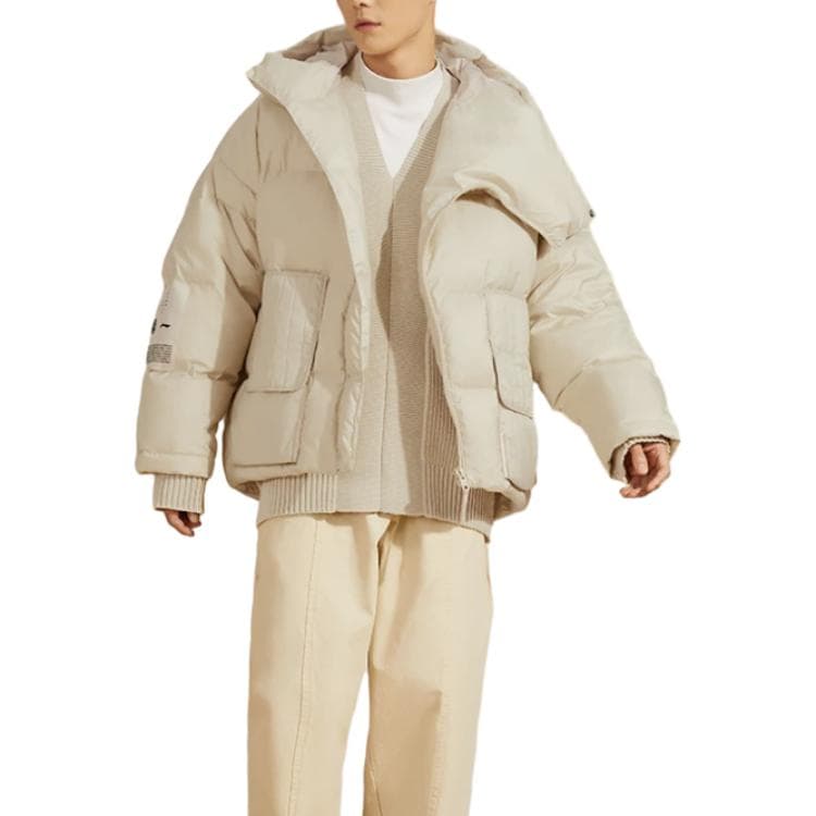 LiNing Down Jackets Hooded Moderate Other