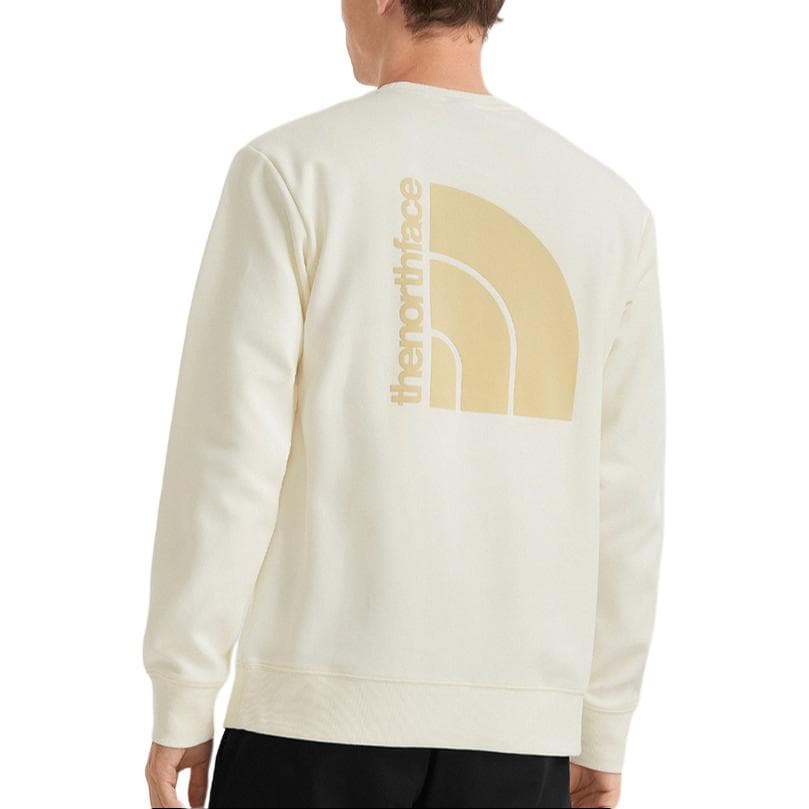 THE NORTH FACE Sweatshirts Ecru Crew Neck Moderate Regular