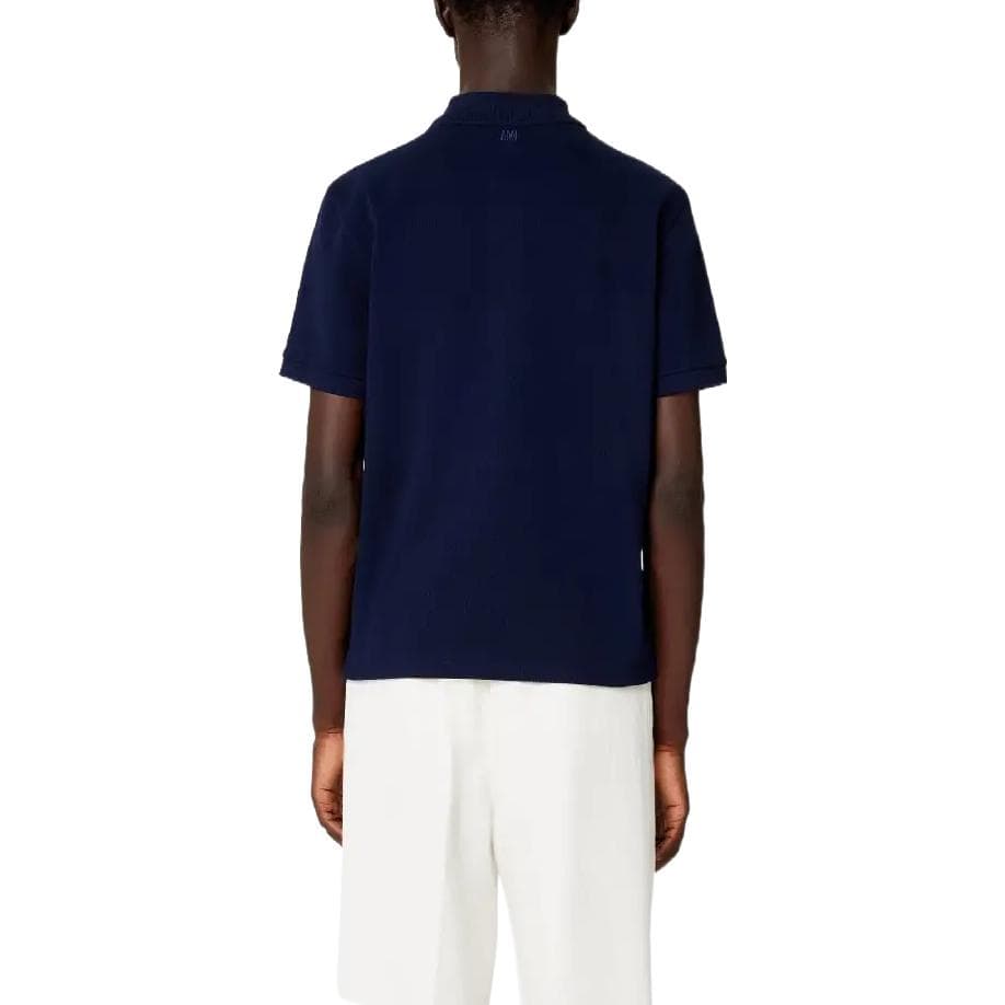 Ami Adc Red Heart Organic Polo
