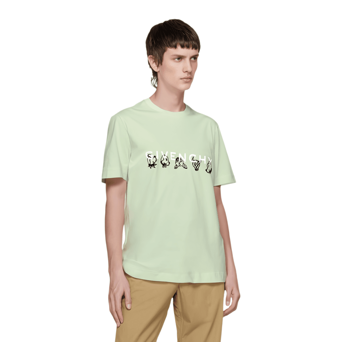 Givenchy Graphic Printed Crewneck T-Shirt