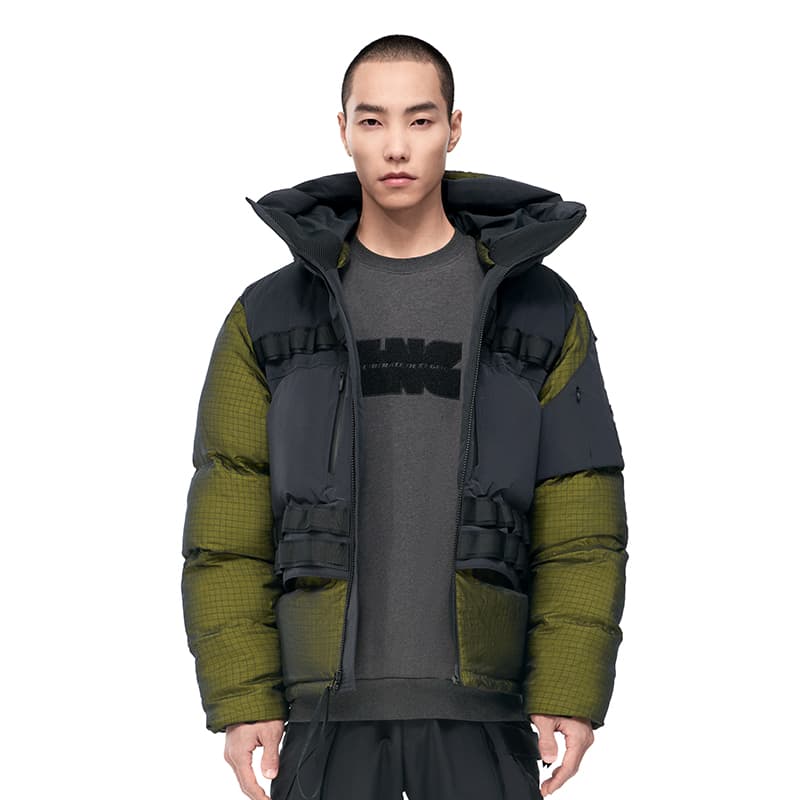 LNG X NEMEN Down Jacket Black