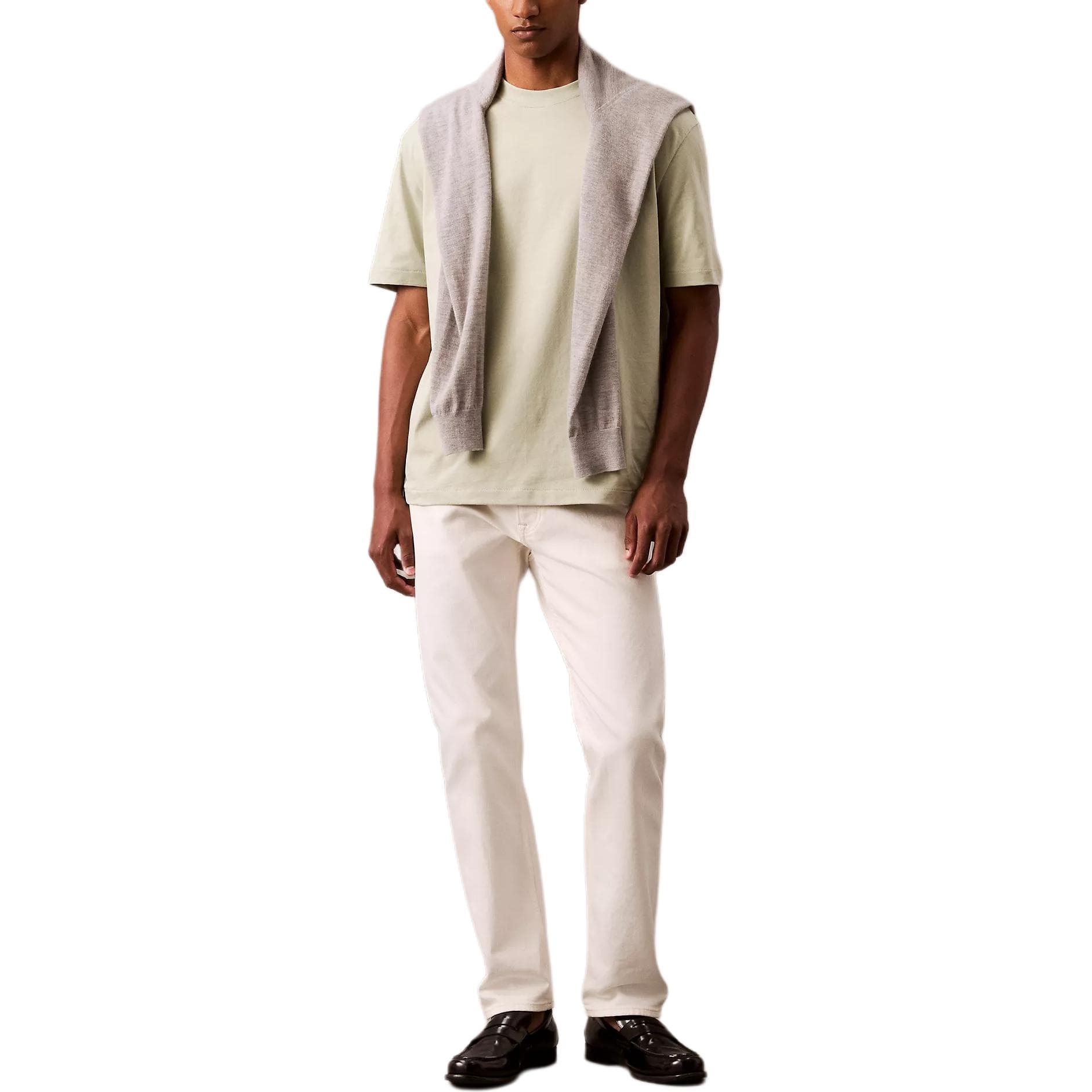 CALVIN KLEIN T Shirt Grass Green