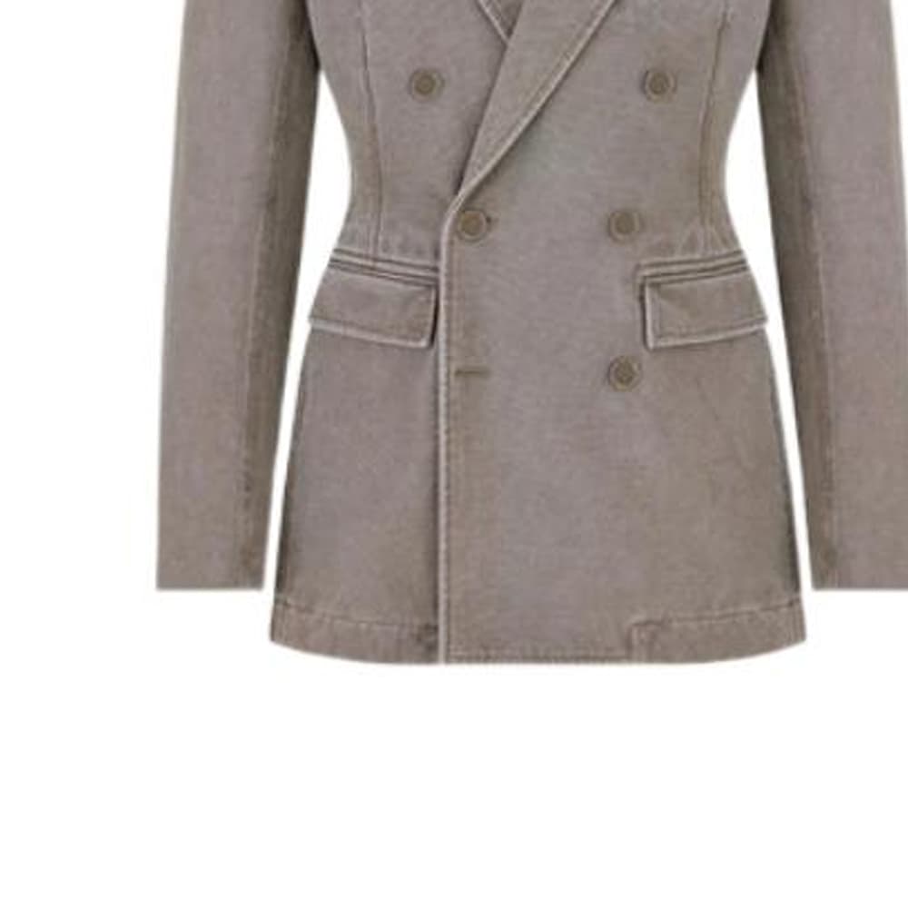 DIOR SS23 Business Suit Coat Taupe