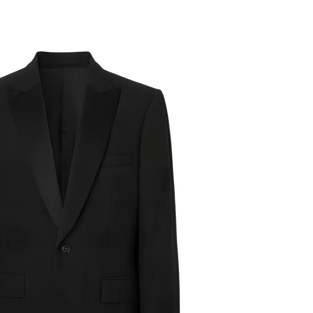 Burberry Evening SS23 Business Suit Coat Black