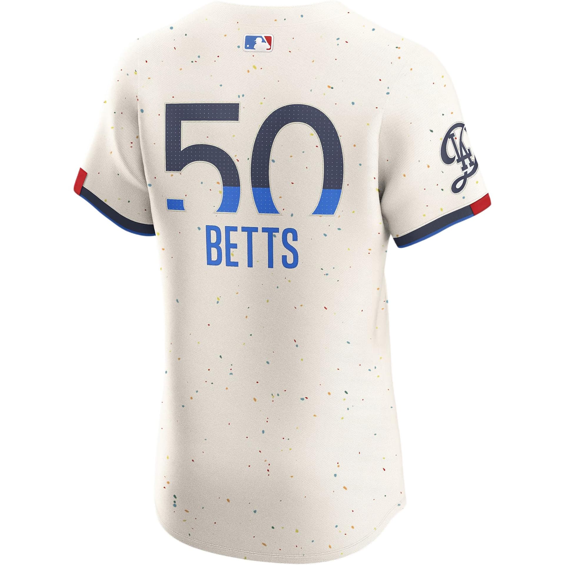 Nike x MLB Los Angeles DodgersDri FIT ADV Mookie Betts City Connect Baseball Jacket Cream