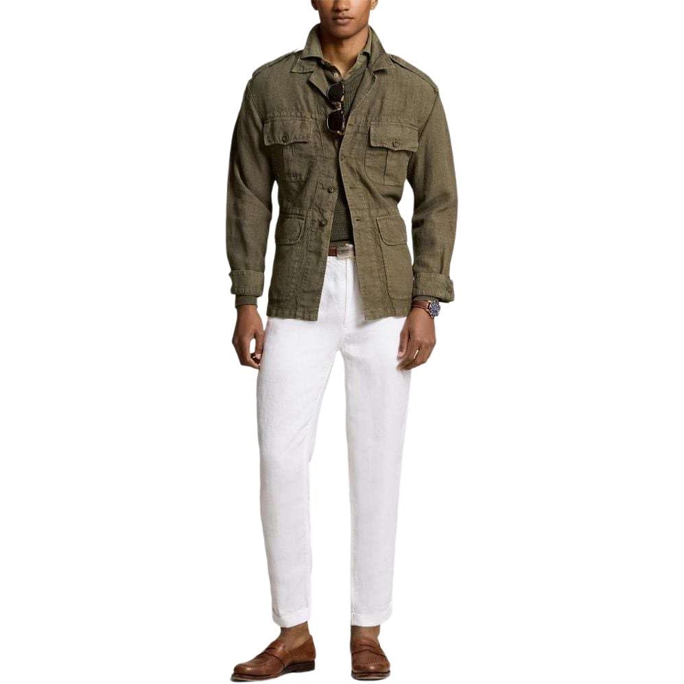 Polo Ralph Lauren drawstringwaist linen trousers