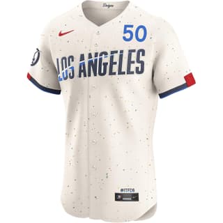 Nike x MLB Los Angeles DodgersDri FIT ADV Mookie Betts City Connect Baseball Jacket Cream