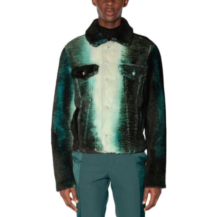 AMBUSH Tie Dye Shearling Jacket