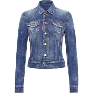 DSQUARED2 Distressed Denim Jacket