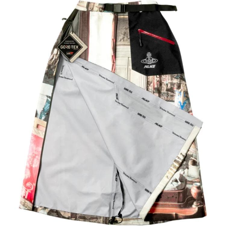 PALACE X Vivienne Westwood GORE TEX Skirt Colour Print