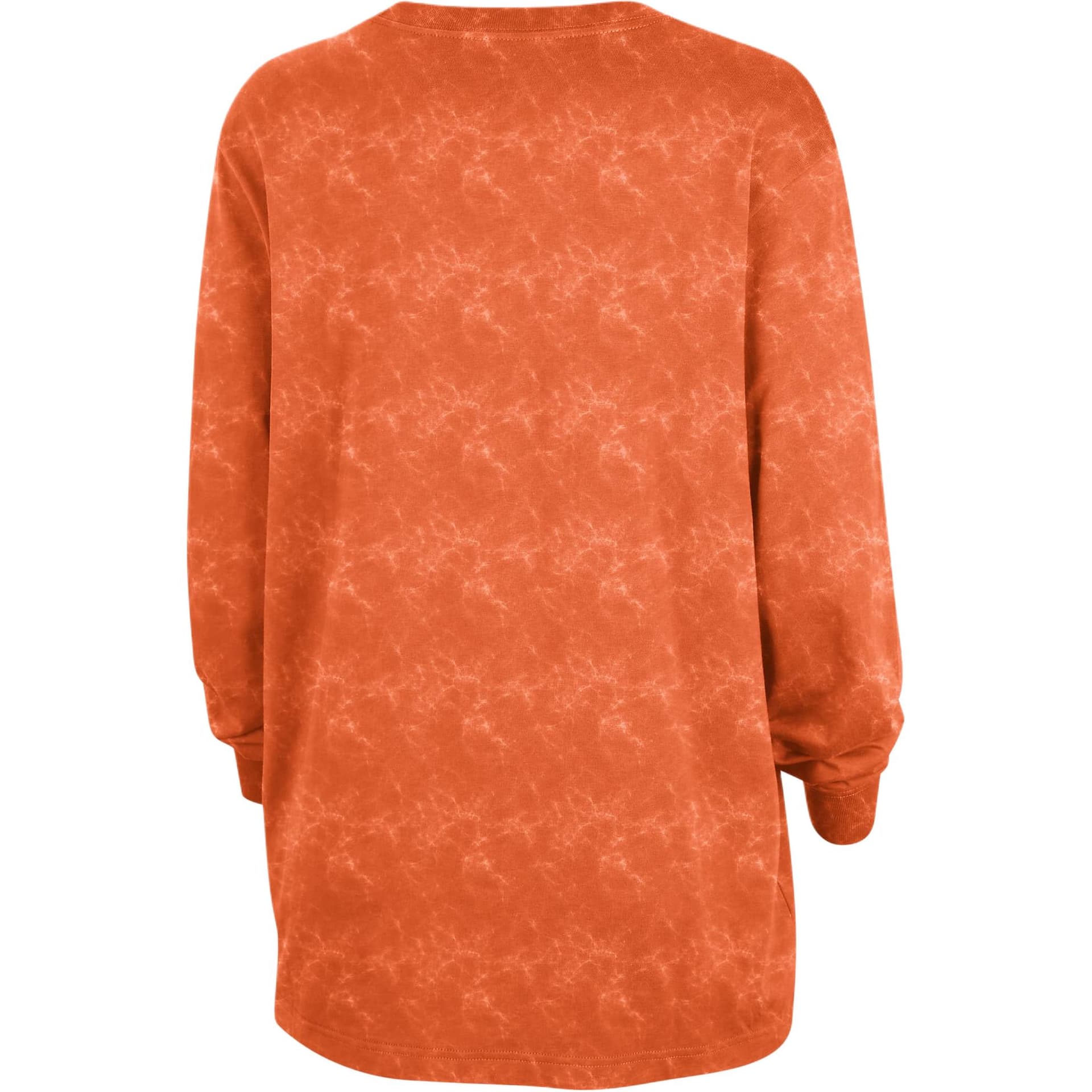 Nike TShirts Orange Crew Neck Moderate Straight Fit