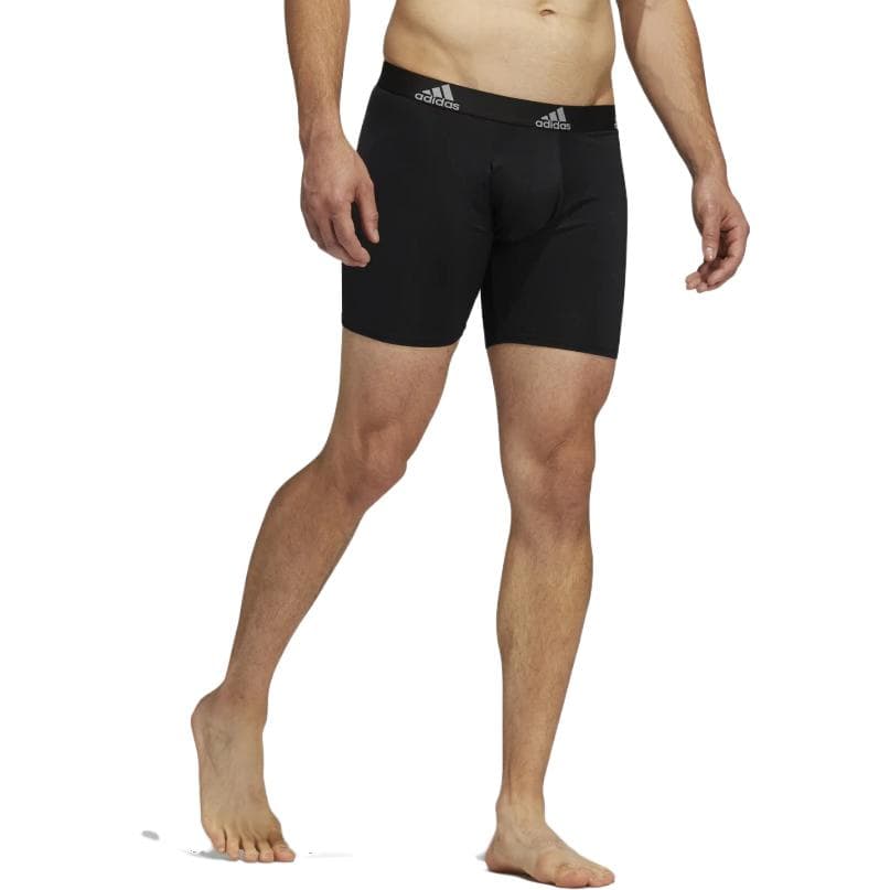 Adidas Free Shipping With AdiClub Performance Boxer Briefs 3 Pairs
