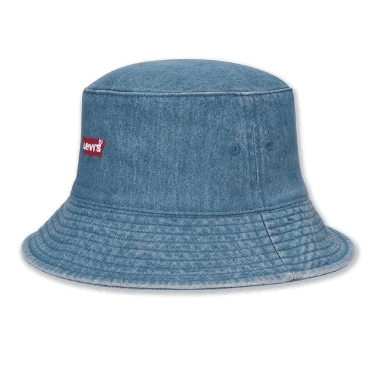 Levis Polyester, Cotton, Elastane Bucket Hats Blue