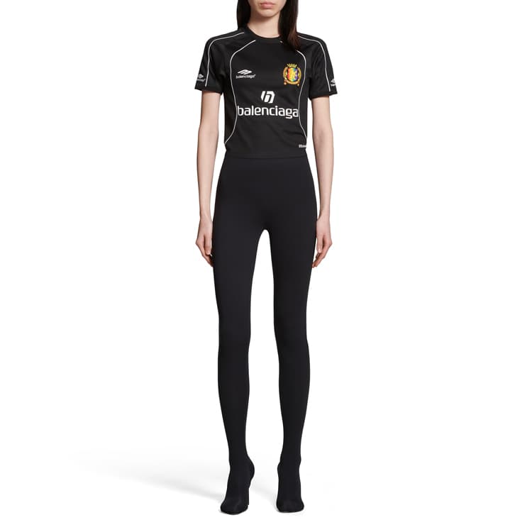 Balenciaga FW23 Pantyhose, Slim Fit Black