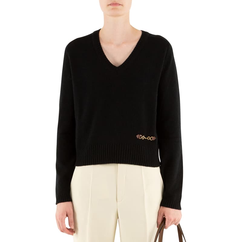 GUCCI Cashmere Sweater Black