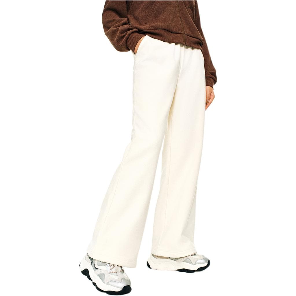Anta x NEIXINXIAOHAI,LIANMINGKUAN Life Collection Loose Fit Thermal Fleece Lined Knitted Sweatpants