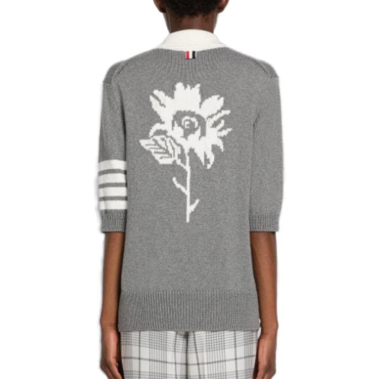 THOM BROWNE· Polo Shirt Gray