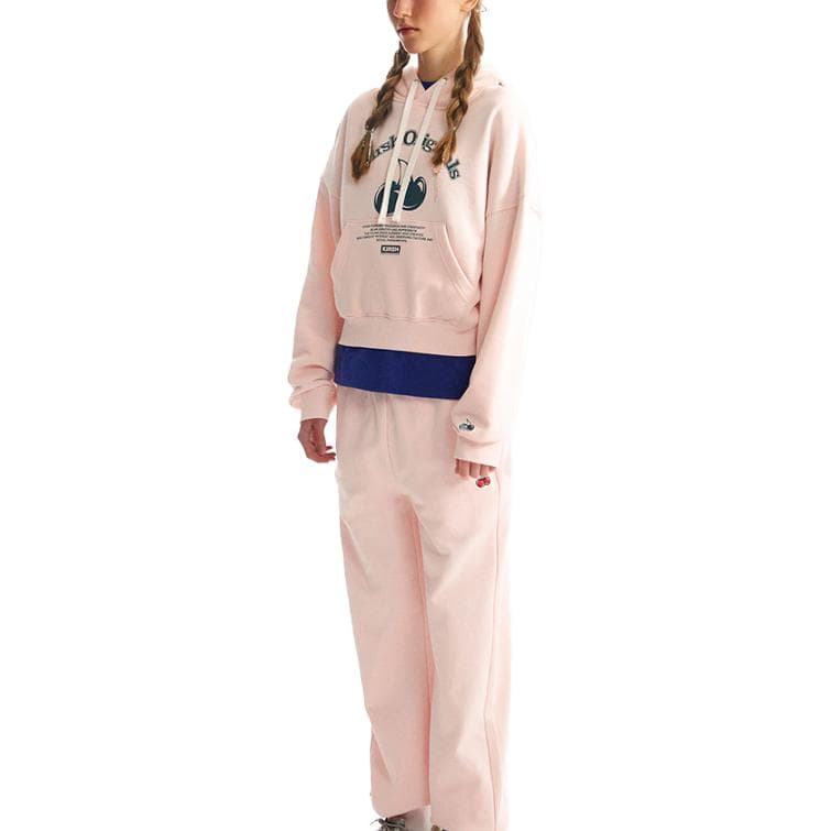 Kirsh FW23 Knitted Sweatpants Pink